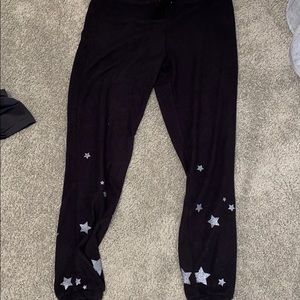 CHASER BRAND star sweatpants
